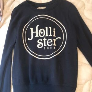 Sweater hollister navy blue